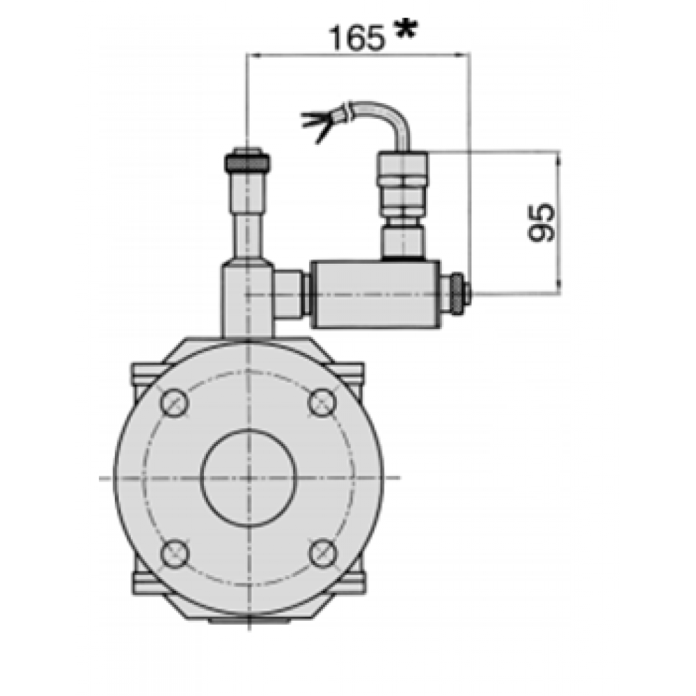 Электромагнитный клапан со взрывозащищенной катушкой нормально закрытый Giuliani Anello EV65/6BEEXD
