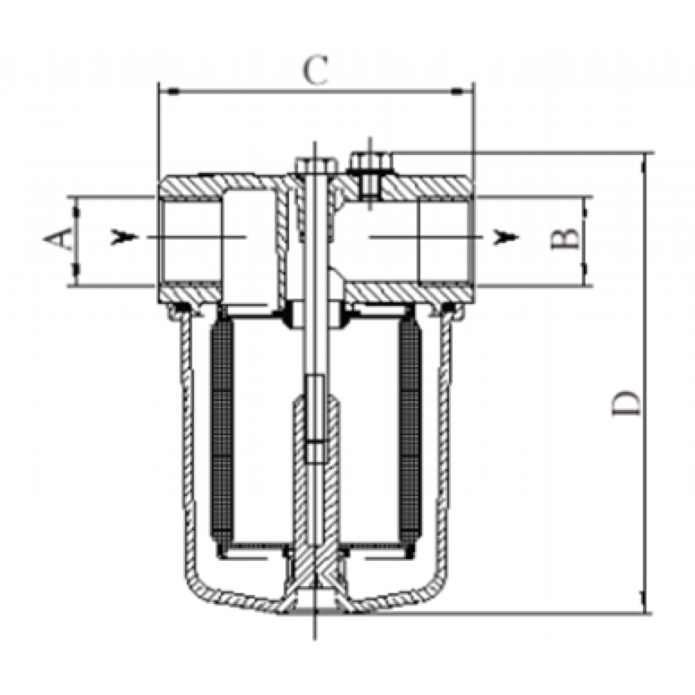 Стандартный жидкотопливный фильтр Giuliani Anello 70311/0015AP