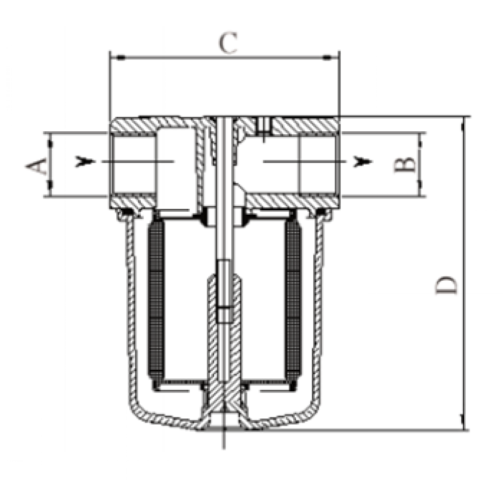Стандартный жидкотопливный фильтр Giuliani Anello 70452/0015AP