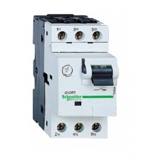 Силовой автомат для защиты двигателя Schneider Electric TeSys GV2 2.5А 3P, термомагнитный расцепитель
