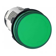 Лампа сигнальная Schneider Electric Harmony, 22мм, 220В, AC, Зеленый