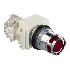 Кнопка Schneider Electric Harmony 30 мм, 120В, IP66, Красный