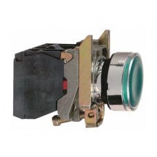 Кнопка Schneider Electric Harmony 22 мм, 120В, IP66, Зеленый