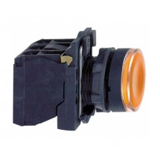 Кнопка Schneider Electric Harmony 22 мм, 24В, IP66, Оранжевый