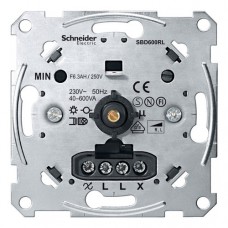 Механизм поворотно-нажимной Schneider Electric светорегулятора-переключателя Коллекции Merten, 600 Вт