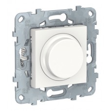 Светорегулятор поворотно-нажимной Schneider Electric UNICA NEW Wiser, 200 Вт, LED 7-100ВА, белый