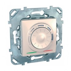 Термостат для теплого пола Schneider Electric UNICA с датчиком температуры воздуха, бежевый