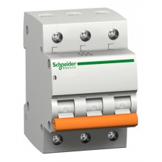 Автоматический выключатель Schneider Electric Домовой 3P 50А (C) 4.5кА
