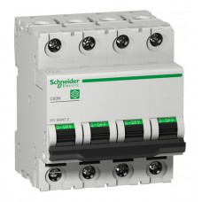 Автоматический выключатель Schneider Electric Multi9 4P 2А (D)