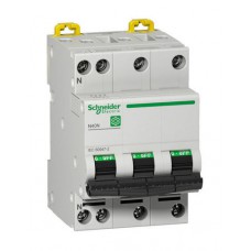Автоматический выключатель Schneider Electric Multi9 3P+N 6А (C) 10кА