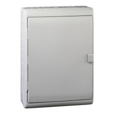 Распределительный шкаф Schneider Electric KAEDRA, 12 мод., IP65, навесной, пластик, дверь
