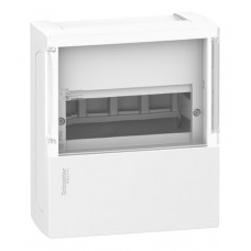 Распределительный шкаф Schneider Electric PRAGMA, 4 мод., IP40, навесной, пластик, дверь, с клеммами