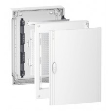 Щит мультимедийный Schneider Electric PRAGMA, 18 мод., IP40, навесной, Пластик, белая дверь