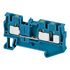 Клеммник втычной проходной Schneider Electric Linergy TR 4 мм², синий