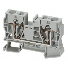 Клеммник пружинный проходной Schneider Electric Linergy TR 16 мм², серый