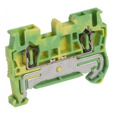 Пружинная клемма для заземления Schneider Electric TERMINAL 2,5 мм², желто-зеленый