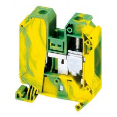 Клемма для заземления с винтовым зажимом Schneider Electric TERMINAL 35 мм², желто-зеленый