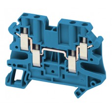 Клеммник винтовой проходной Schneider Electric Linergy TR 4 мм², синий