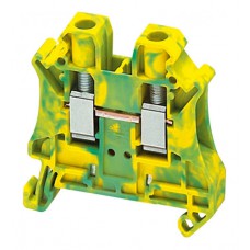 Клемма для заземления с винтовым зажимом Schneider Electric TERMINAL 6 мм², желто-зеленый